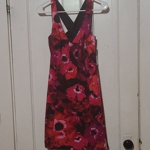 Floral low back dress